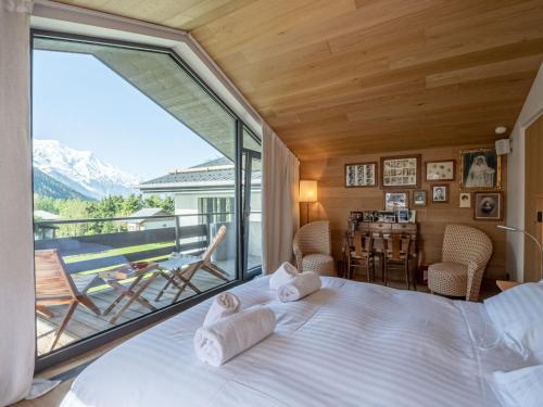 Chalet contemporain 5* à Argentière avec sauna et cheminée