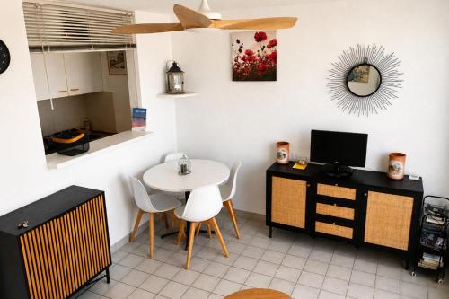 LE MATHILDE - Appart 1 chambre Vue dégagée proche de la plage avec parking