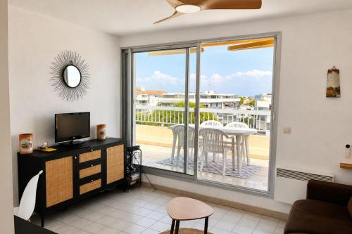 LE MATHILDE - Appart 1 chambre Vue dégagée proche de la plage avec parking