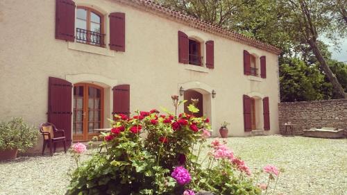 Zahrada ubytování Relais de Laval