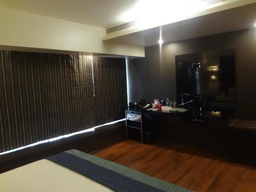Postel nebo postele na pokoji v ubytování Svenska Design Hotel