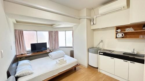 Skytree車站徒步5分 Tokyo東京夜景 機場直達 帶廚房 洗衣機 電梯3小