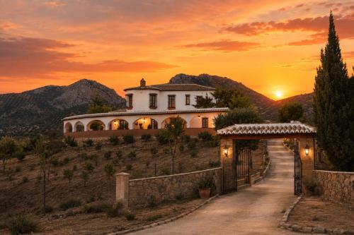 Cortijo Los Arcos - Lujo rural con piscina y vistas espectaculares en Málaga