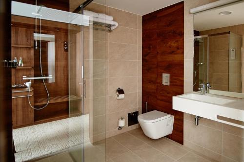 Kúpeľňa v ubytovaní Hotel Imperiale