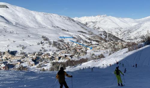 Studio Premium pied piste Belle ETOILE, Parking INCLUS