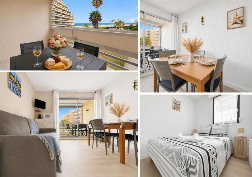 T2 charmant à Canet avec parking et balcon vue mer