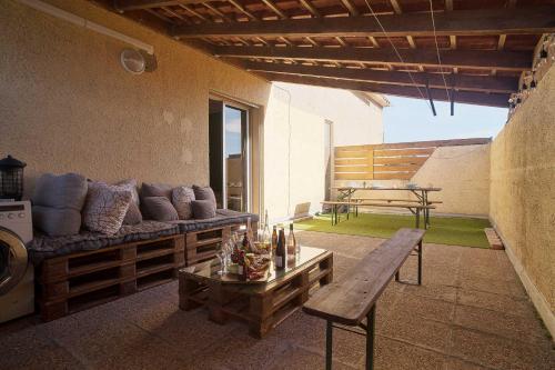 Appartement cozy avec terrasse de 30 m2