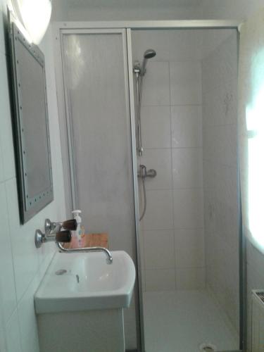 Liuis tesisinde bir banyo