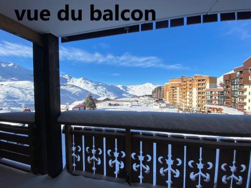 Résidence Diamant - VAL THORENS location: bel apartement de 3 chambres en plein centre MAE-9014