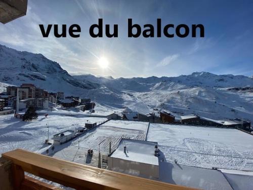 Résidence Vanoise - Val Thorens location: Belle vue, appartement 4 personnes chaleureux, centre station MAE-9047