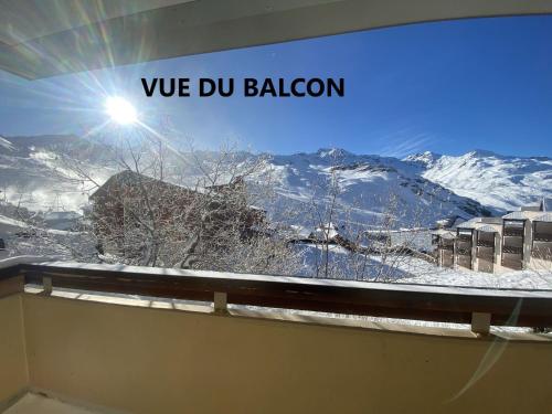 Résidence Reine Blanche - Val Thorens location: appartement avec chambre, balcon au sud, bordure de pistes MAE-9052