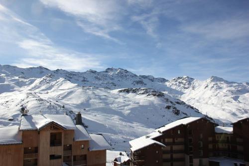 Résidence Cimes De Caron - VAL THORENS location: studio cabine avec vue sud magnifique MAE-9084