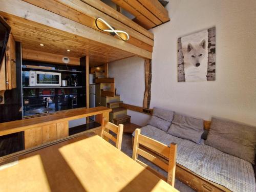 Résidence Aiguille Grive Bat I - Duplex pour 5 personnes à Arc 1800 dans le village de Charmettoger, skis aux pieds MAE-1738