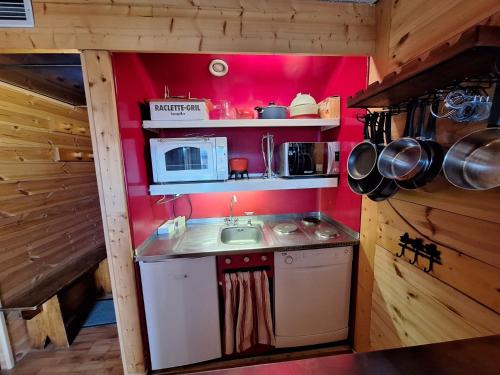 Résidence Tournavelles - Appartement 2 pièces 5 personnes au pied des pistes et des commerces, proche de l'ESF et de la garderie dans le village des Vill MAE-1739
