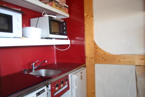 Résidence Bequi-rouge - Appartement 2 pièces 5 personnes, proche des pistes, au cœur de la station d’Arc 1800 dans le village des Villards MAE-1920
