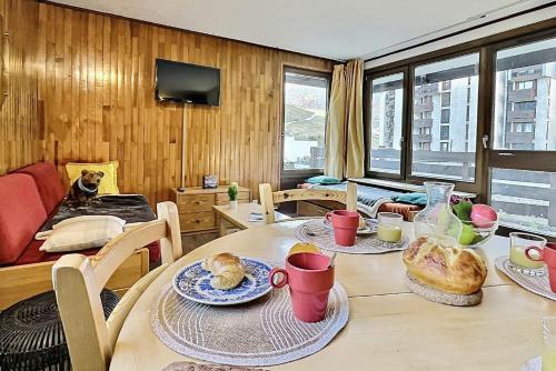 Résidence Grand Tichot B2 - Appartement 2 pièces 5 personnes à Tignes proche des pistes et des commerces dans le quartier du Val Claret. Appartement situé MAE-2055