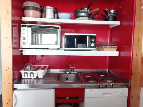 Résidence Tournavelles - Appartement 2 pièces 5 personnes avec vue sur les pistes, skis aux pieds et des commerces, proche de l'ESF et de la garderie dan MAE-2076