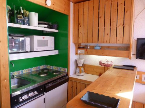 Résidence Aiguille Grive Bat Ii - Appartement 2 pièces en duplex pour 5 personnes proche des pistes dans le village de Charmettoger à Arc 1800 MAE-2089