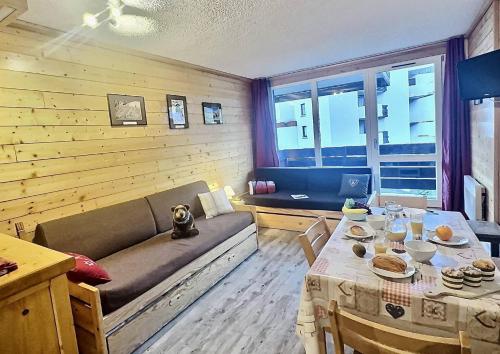 Résidence Le Pramecou - Joli studio 4 personnes à Tignes proche des pistes et des commerces dans le quartier du Val Claret. Appartement situé au 5ème ét MAE-2133
