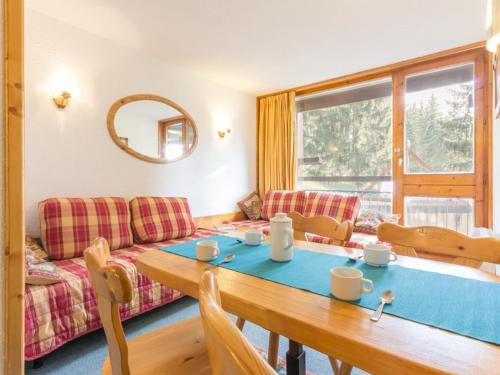 Studio 4 pers, ski aux pieds, balcon, Les Arcs
