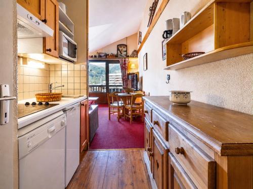 Studio cabine cosy avec wifi et parking à Val-d'Isère