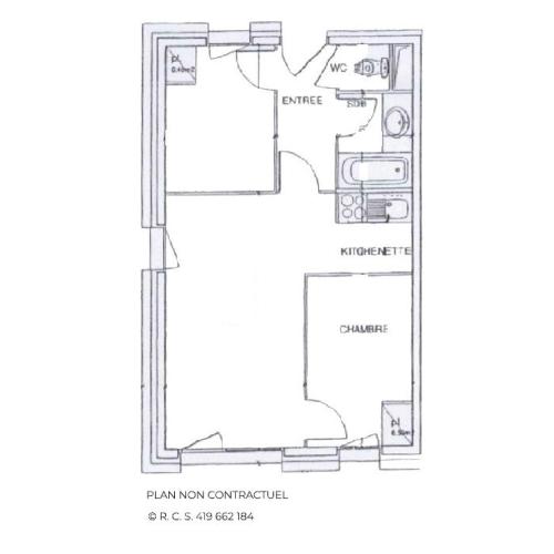 Résidence Valmont - Appartement 6 personnes avec vue sur la montagne MAE-4164