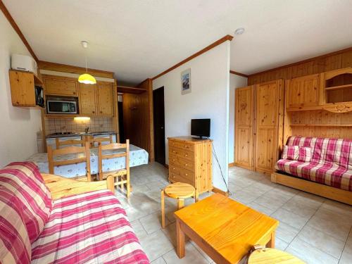 Résidence Villaret - Studio cabine 4 personnes avec vue sur les pistes MAE-5014