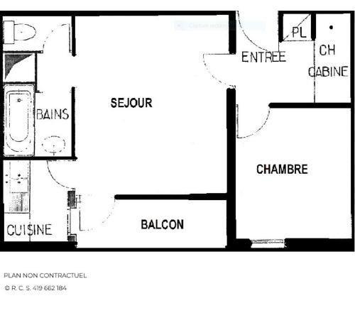 Résidence Jetay - Appartement 4 personnes aux Ménuires MAE-5144