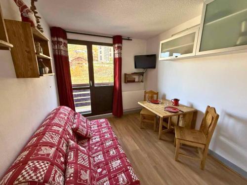 Résidence Sarvan - Studio pour 2 cuisine équipée et proche des pistes idéal couple MAE-6054