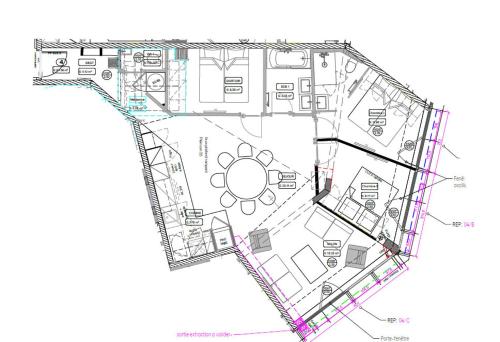 Résidence Palafour - 4 3 pièces 1 cabine : 2 chambres + 1 cabine 8 personnes – 84m2 MAE-8944