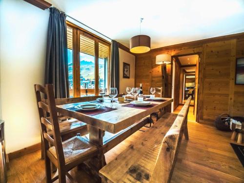 Résidence Les Rives - Charmant appartement au pied des pistes à Lavachet MAE-2374