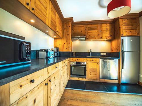 Résidence Les Rives - Charmant appartement au pied des pistes à Lavachet MAE-2374