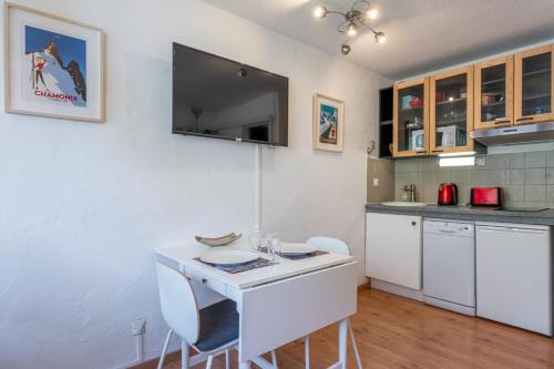 Cosy studio with view of Brévent