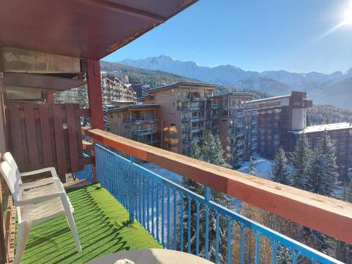 Résidence Nova - Appartement 2 pièces 6 personnes proche des pistes, des commerces, de la garderie et de l'ESF au centre de la station d’Arc 1800 MAE-6744