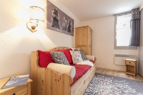 Résidence Soldanelles A - Deux pièces 4 pers clois 28 m² balcon SUD OUEST MAE-1264