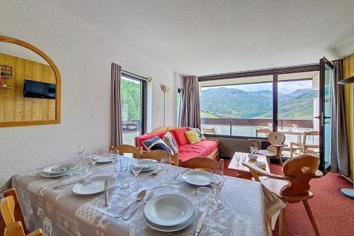 Résidence Dorons - Appartement agréable · Accès direct aux pistes · Balcon MAE-2204