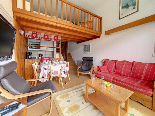 Résidence Evons - Appartement duplex agréable · Départ et retour ski aux pieds · Balcon MAE-2284