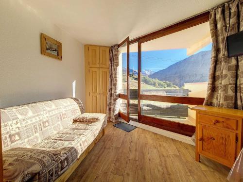 Résidence Caron - Studio lumineux · Départ et retour skis aux pieds · Balcon MAE-2734