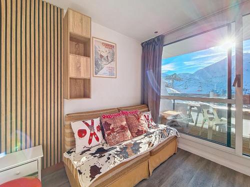 Résidence Tougnette - Studio rénové lumineux · Départ et retour skis aux pieds · Balcon MAE-2724