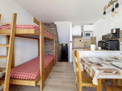 Résidence Cote Brune - Studio lumineux · Accès direct aux pistes · Balcon MAE-3114