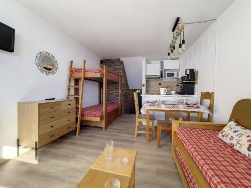 Résidence Cote Brune - Studio lumineux · Accès direct aux pistes · Balcon MAE-3114