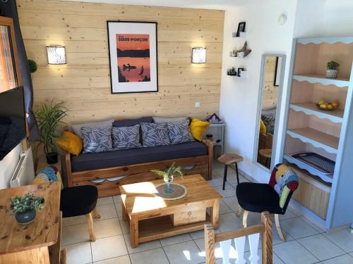 Résidence Le Balcon Des Airelles - Chaleureux appartement redécoré au coeur des Orres MAE-5944