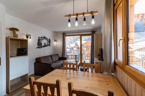 Résidence Le Balcon Des Airelles - Chaleureux appartement rénové aux Orres 1800 MAE-6314