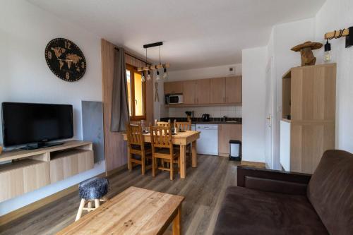 Résidence Le Balcon Des Airelles - Chaleureux appartement rénové aux Orres 1800 MAE-6314