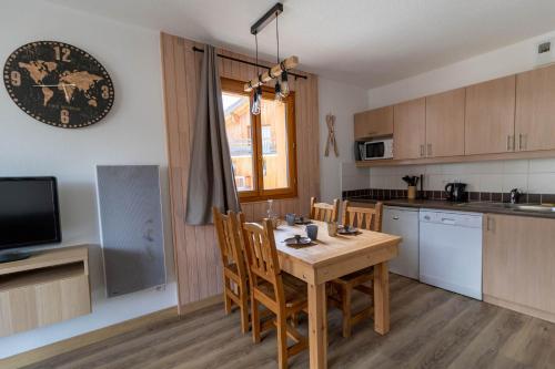 Résidence Le Balcon Des Airelles - Chaleureux appartement rénové aux Orres 1800 MAE-6314
