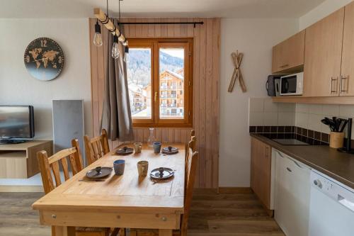 Résidence Le Balcon Des Airelles - Chaleureux appartement rénové aux Orres 1800 MAE-6314