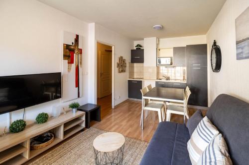 Résidence Les Terrasses Du Soleil D'or - Appartement chaleureux avec terrasse vue pistes MAE-6864