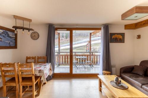 Résidence Le Parc Des Airelles - Studio 4 personnes avec vue sur les pistes MAE-6684