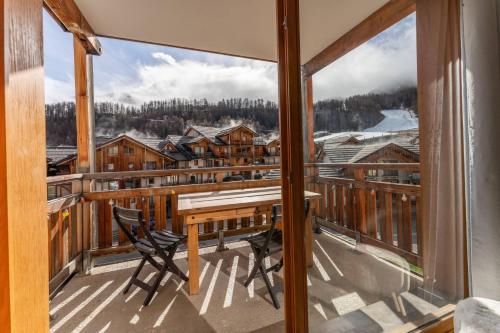 Résidence Le Balcon Des Airelles - Appartement calme au cœur des Orres 1800 MAE-6754