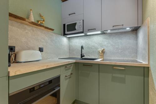 Résidence Les Terrasses Du Soleil D'or - Beau duplex avec 2 chambres au pied des pistes MAE-9444